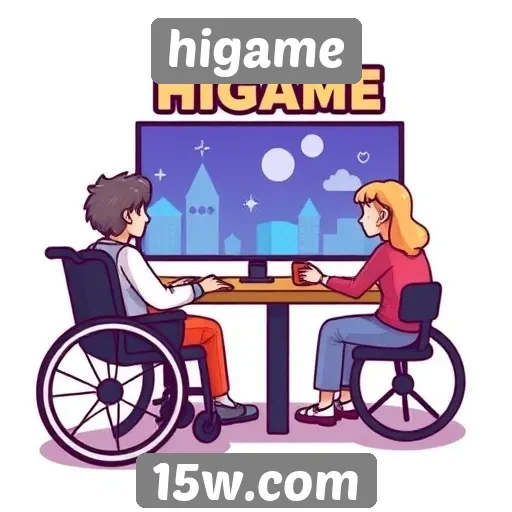 Acessibilidade e interface amigável no Higame